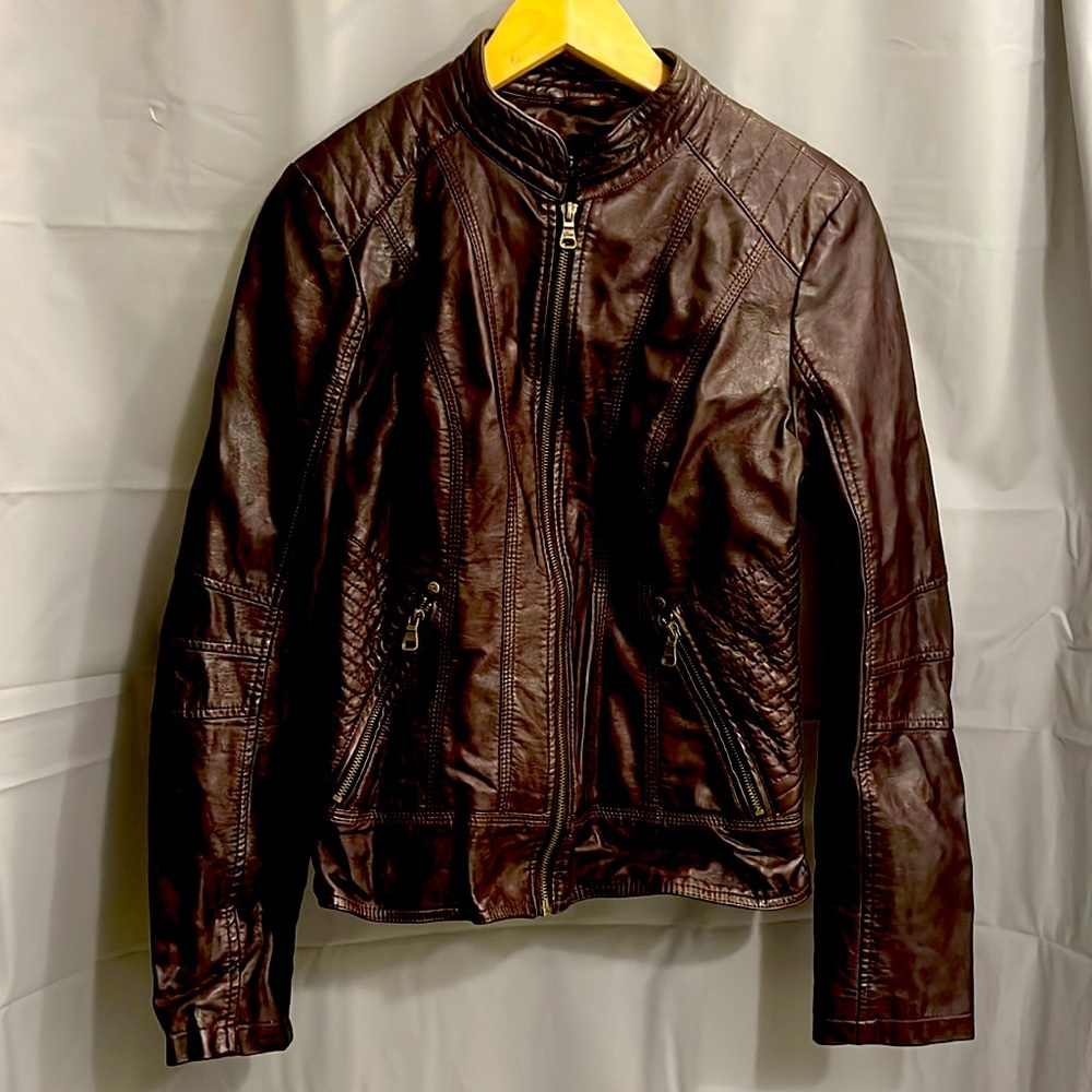 Guess faux leather jacket